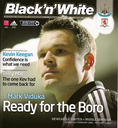 Newcastle United FC v Middlesbrough FC